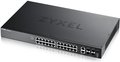 Obrázok pre výrobcu Zyxel XGS2220-30, L3 Access Switch, 24x1G RJ45 2x10mG RJ45, 4x10G SFP+ Uplink, incl. 1 yr NebulaFlex Pro