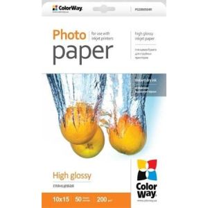 Obrázok pre výrobcu COLORWAY fotopapír/ high glossy 200g/m2, 10x15/ 50 kusů