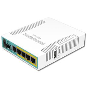 Obrázok pre výrobcu Mikrotik RB960PGS 800MHz,  128MBRAM, 5x LAN, hEX