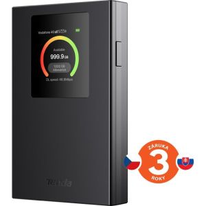 Obrázok pre výrobcu Tenda 4G185v4 4G LTE Mobile AX300 Wi-Fi 6 battery modem router, LCD, WPA3, USB-C