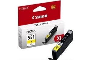 Obrázok pre výrobcu Canon CLI-551XL Y, žlutá velká