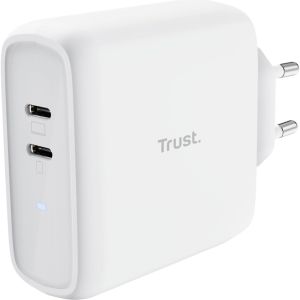 Obrázok pre výrobcu TRUST MAXO 65W 2P USB-C CHARGER WHT