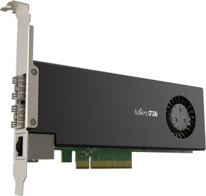Obrázok pre výrobcu MikroTik Cloud Core Router, CCR2004-1G-2XS-PCIe