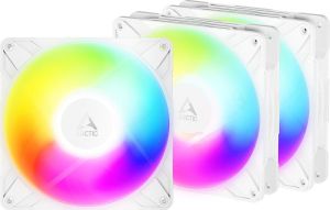 Obrázok pre výrobcu ARCTIC P14 Pro Reverse A-RGB (White) 3-pack - ventilátor do PC 140mm 4pin PWM PST reverzní design (b