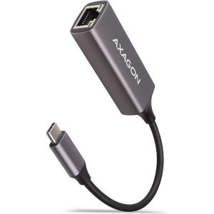 Obrázok pre výrobcu AXAGON adaptér USB-C na GLAN(RJ-45) / ADE-TRC / USB 3.2 Gen1 / hliníkové tělo / 15cm