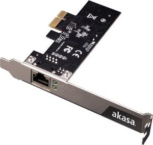 Obrázok pre výrobcu AKASA 2.5 Gigabit PCIe síťová karta