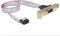 Obrázok pre výrobcu Delock Low Profile Slot Bracket > 1 x Serial Pin layout: 1:1