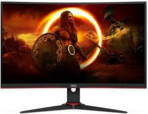 Obrázok pre výrobcu AOC LCD herní C27G2E 27" zakřivený VA/1920x1080@165Hz/80M:1/250cd/1ms/2xHDMI/DP/VGA/VESA