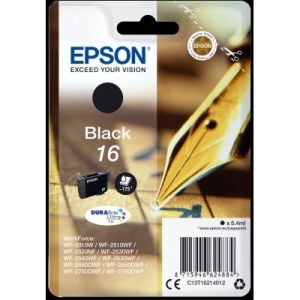 Obrázok pre výrobcu EPSON ink čer Singlepack Black 16 DURABrite Ultra Ink