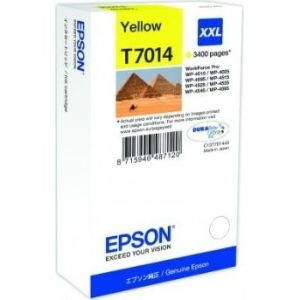 Obrázok pre výrobcu EPSON Ink bar WorkForce-4000/4500 - Yellow XXL - 3400str. (34,2 ml)