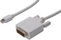 Obrázok pre výrobcu Digitus mini DisplayPort Kábel, mini DP/M - DVI(24+1)/M 2m