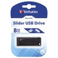 Obrázok pre výrobcu VERBATIM Flash disk Store ´n´ Go Slider/ 8GB/ USB 2.0/ černá