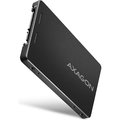 Obrázok pre výrobcu AXAGON RSS-M2B, SATA - M.2 SATA SSD, interní 2.5" ALU box, černý