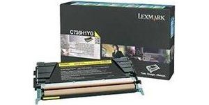 Obrázok pre výrobcu Lexmark C736, X736, X738 Yellow High Yield Return Program Toner Cartridge, 10K