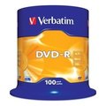 Obrázok pre výrobcu Verbatim DVD-R (100-Pack)Spindle/General Retail/16x/4.7GB