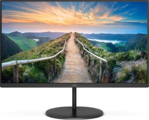 Obrázok pre výrobcu AOC LCD U27V4EA 27" IPS 4K/3840x2160@60Hz/ 4ms/350cd/1000:1/ 20mil:1/2xHDMI/ DP/VESA/repro/bezrámečkový