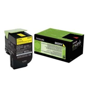 Obrázok pre výrobcu Lexmark 802SY standard.žlutá toner.kazeta,80C2SY0