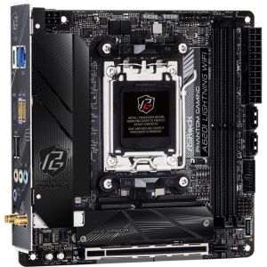 Obrázok pre výrobcu ASRock A620I LIGHTNING WIFI / AMD A620 / AM5 / 2x DDR5 DIMM / 2x M.2 / HDMI / USB-C / WiFi / Mini-ITX