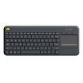 Obrázok pre výrobcu Logitech Wireless Touch Keyboard K400 Plus Black , SK / CZ