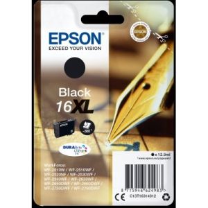 Obrázok pre výrobcu EPSON ink čer Singlepack Black 16XL DURABrite Ultra Ink