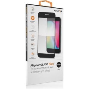 Obrázok pre výrobcu Aligator Ochranné tvrzené sklo GLASS PRINT, Xiaomi Redmi 10 (5G), černá, celoplošné lepení