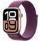 Obrázok pre výrobcu Apple Watch Series 10 GPS + Cellular 46mm Rose Gold Aluminium Case with Plum Sport Loop