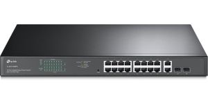 Obrázok pre výrobcu TP-Link TL-SG1218MPE/ Easy Smart Switch 16x 10/100/1000Mbps + 2x SFP/RJ-45 combo/ IGMP, QoS, VLAN/ rack