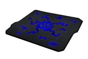 Obrázok pre výrobcu C-TECH herní podložka pod myš ANTHEA CYBER BLUE, 320x270x4mm, obšité okraje