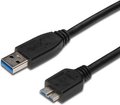 Obrázok pre výrobcu PremiumCord Kabel Micro USB 3.0 5Gbps USB A - Micro USB B, MM, 0,5m