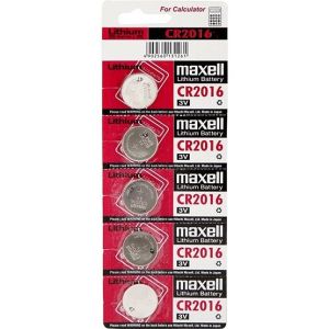 Obrázok pre výrobcu Batéria líthiová, CR2016, 3V, Maxell, blister, 5-pack