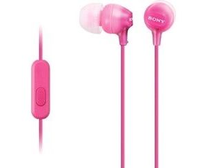 Obrázok pre výrobcu SONY MDR-EX15AP - Sluchátka do uší s mikrofonem - Pink