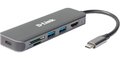 Obrázok pre výrobcu D-Link 6-in-1 USB-C Hub with HDMI/Card Reader/Power Delivery