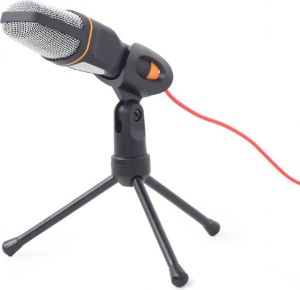 Obrázok pre výrobcu GEMBIRD Desktop microphone with a tripod, black