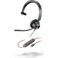 Obrázok pre výrobcu Monofónna náhlavná súprava Poly Blackwire 3310 USB-C/A