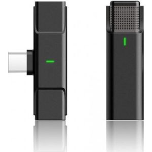 Obrázok pre výrobcu Bezdrôtový mikrofón Viking s klipom M301, konektor USB-C