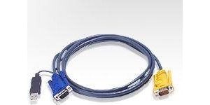 Obrázok pre výrobcu ATEN KVM sdružený kabel k CS12xx, CL-10xx, USB, 2m