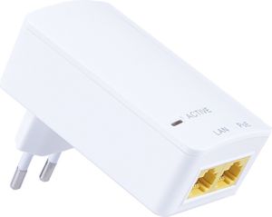 Obrázok pre výrobcu MaxLink PI15S PoE injektor - 802.3af, 48V, 0.32A, 15,4W, 1Gbit, do zásuvky