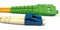 Obrázok pre výrobcu Patchcord FO duplex LC-SC/APC 9/125um SM, 0,5m, OS2