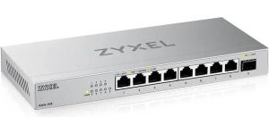 Obrázok pre výrobcu Zyxel XMG-108 8 Ports 2,5G + 1 SFP+, 8 ports 100W total PoE++ Desktop MultiGig unmanaged Switch