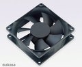 Obrázok pre výrobcu přídavný ventilátor Akasa 80x80x25 black OEM