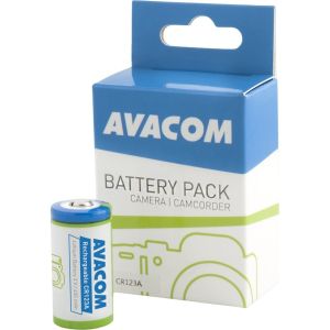 Obrázok pre výrobcu Nabíjecí fotobaterie Avacom CR123A 3V 450mAh 1.4Wh