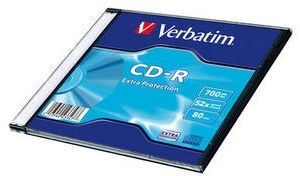 Obrázok pre výrobcu Verbatim CD-R (200-Pack)Slim/Extra Protection/DL/48x/700MB