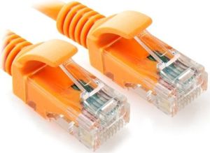 Obrázok pre výrobcu Gembird Patch kábel RJ45, cat. 5e, UTP, 1m, oranžový