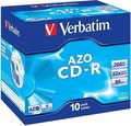 Obrázok pre výrobcu VERBATIM CD-R(10-Pack)Jewel/Crystal/52x/700MB