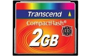 Obrázok pre výrobcu Transcend Compact Flash karta 2GB High Speed 133x