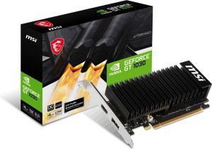 Obrázok pre výrobcu MSI GeForce GT 1030 4GHD4 LP OC / PCI-E / 4GB DDR4 / DP / HDMI / pasive