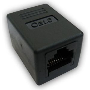 Obrázok pre výrobcu DATACOM Spojka UTP CAT6 2xRJ45 (8p8c) přímá černá