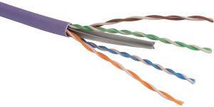 Obrázok pre výrobcu SOLARIX SXKD-6-UTP-LSOH Inštalačný kábel Solarix CAT6 UTP LSOH drôt 500m/rolka