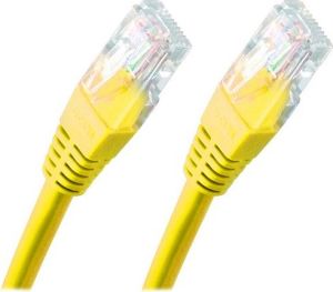 Obrázok pre výrobcu CNS patch kábel Cat5E, UTP - 1m , žltý
