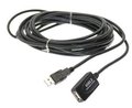 Obrázok pre výrobcu PremiumCord USB 2.0 repeater a prodlužovací kabel A/M-A/F 5m